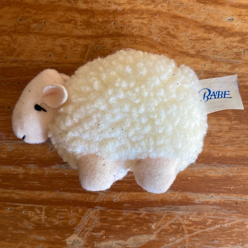 McDonald’s Babe plush small sheep toy
